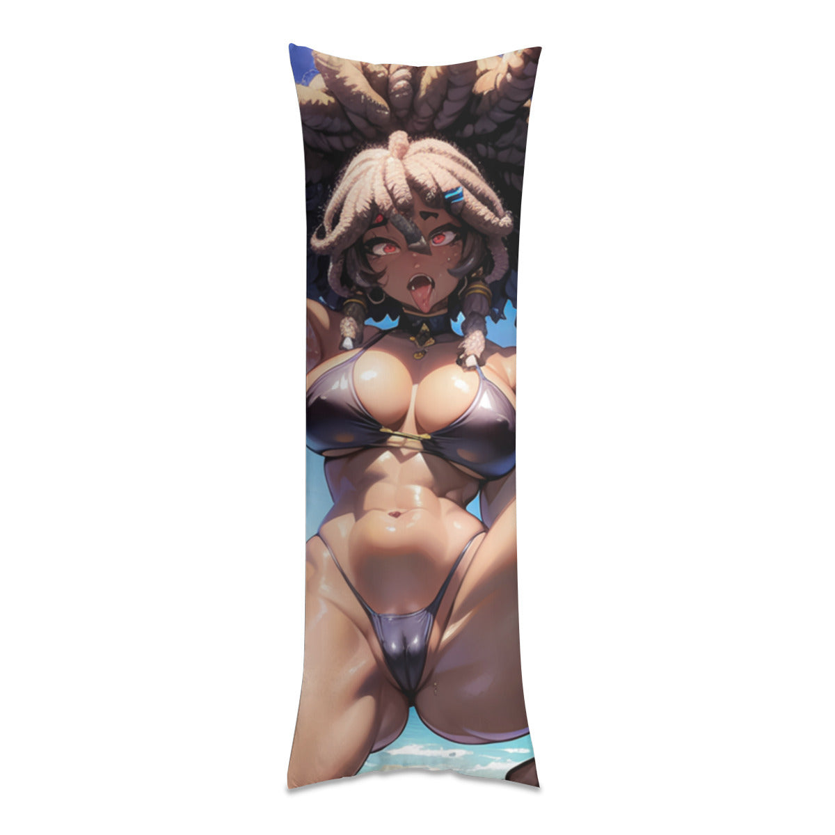 Beach Gyal Faya - Long Pillow Cover