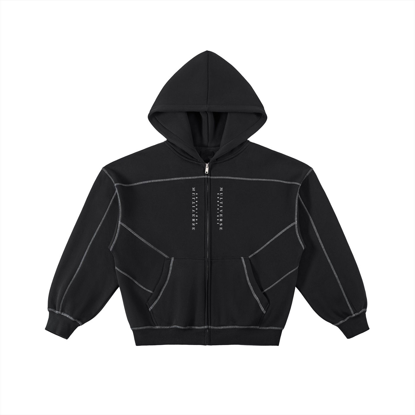 SEPH-AURA - Fleece Zip Hoodie