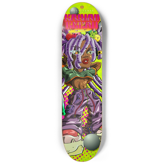 KAWAIIBBEAN GYAL  Summer Skateboard Wall Hange