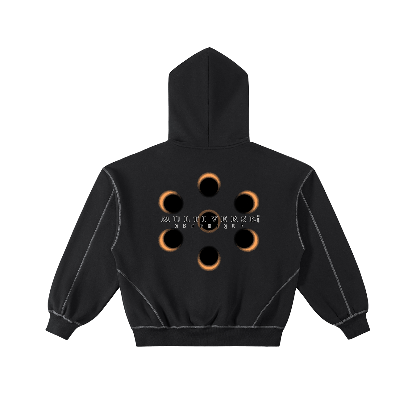 SEPH-AURA - Fleece Zip Hoodie