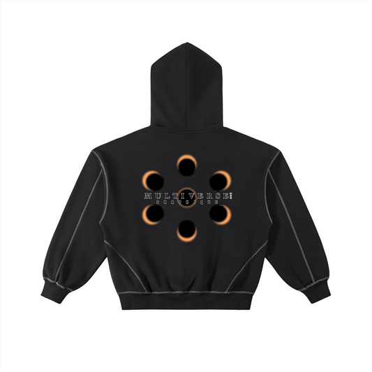 SEPH-AURA - Fleece Zip Hoodie