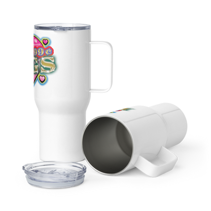 FREE HUGS - Travel mug with a handle