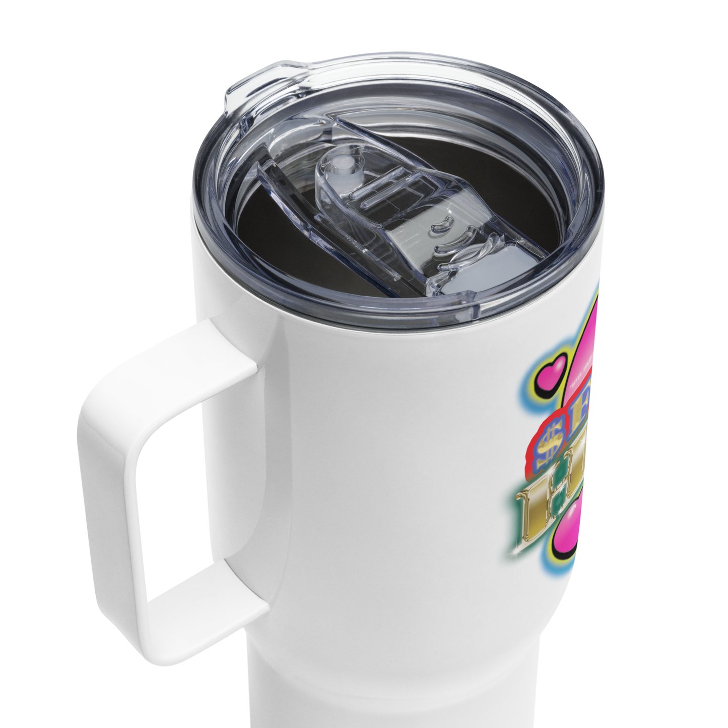 FREE HUGS - Travel mug with a handle
