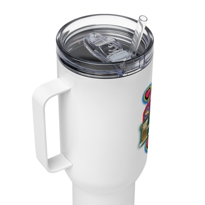 FREE HUGS - Travel mug with a handle
