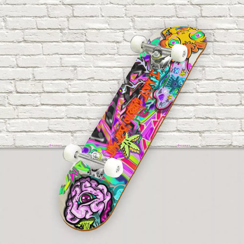 DMT MULTIVERSE - 5kateboard sticker | Back