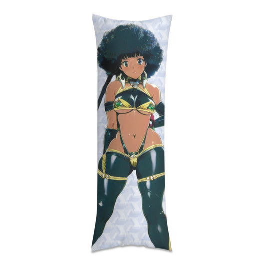 Afro Caribbean Magic-Gyal Girl 🦹🏾 Long Pillow Cover｜