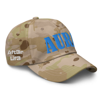 AURA. 💙 - AFT3R LIF3 - Multicam dad hat