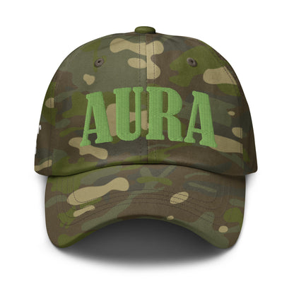 AURA 💚 - AFT3R LIF3 - Multicam dad hat